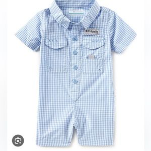 Columbia Baby Gingham Outfit